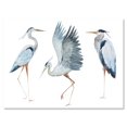 thumbnail image 2 of Designart Heron Birds II Canvas Wall Art, 2 of 4