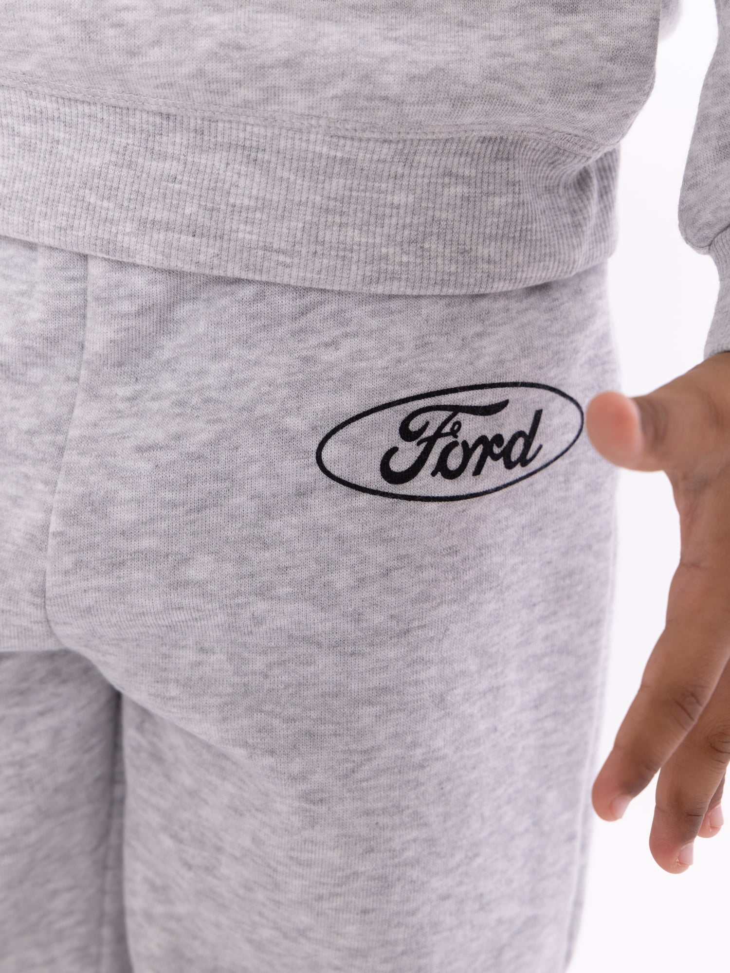 Ford Mustang Toddler Boys Graphic Hoodie and Jogger Pants Set, 2-Piece, Sizes 12M-5T