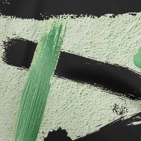 oneOone Cotton Flex Green Fabric Brush Fabric For Sewing Printed Craft Fabric By The Yard 40 Inch Wide
