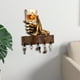 thumbnail image 3 of Gancho para llaves, decoración de pared con nombre, puerta de entrada, cocina, pasillo, garaje, vaso de whisky personalizado, llavero con marco de metal, whisky de mano, salón, puerta de, 3 of 6
