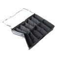 thumbnail image 1 of Underbed Shoe Organiser, Dustproof Transparent PVC 12 Compartments Underbed Storage Box  for Shoes for Underwear, 1 of 8