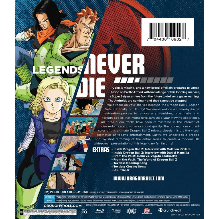 New Dragon Ball Z Season 4 (Blu-ray) - Walmart.com