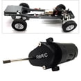 thumbnail image 1 of de transmisión completo con motor cepillado 370 para reemplazo de actualización de camión RC per per per Crawler Negro con motor Yotijar  RC Truck Center Gearbox, 1 of 10