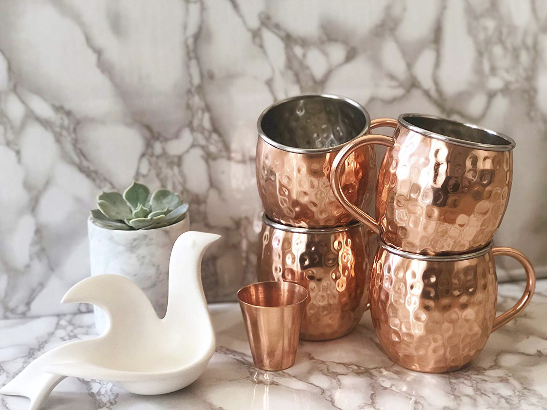 Copper Moscow Mule Mugs – Ben & Lael