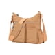 thumbnail image 1 of Gran bolso de compartimentos beige, Bolso de hombro casual para personas de mediana edad, Bolso cruzado, Bolso de tela de nylon, Bolso de tela de Oxford, 1 of 3