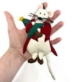 thumbnail image 2 of Whiskers Holiday Mouse Ornament for Christmas Tree, 2 of 5