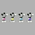 thumbnail image 2 of Boy's Mickey & Friends Mickey Mouse Neon Wave  Graphic Tee Athletic Heather Small, 2 of 5
