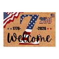 thumbnail image 2 of America 250 Years Welcome Doormat USA 250Th Anniversary Patriotic 1776-2026 Birthday Mat Non- Front Entrance Holiday Doormat For Outdoor Floor Rugs 15.7"X"23.6" Z Home Decor, 2 of 3