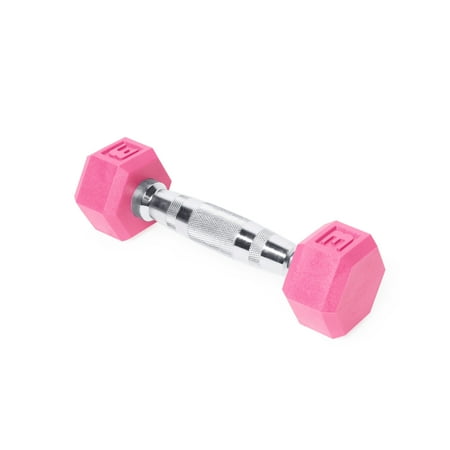 CAP Color Coated Hex Dumbbell, 3 Pounds