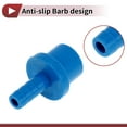 thumbnail image 5 of Plastic Hose Barb Fitting 0.8"x0.3" Straight Through Pipe Connector Blue 5 Pcs, 5 of 7