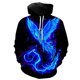 thumbnail image 2 of Sudadera con capucha de pájaro fénix de fuego a la moda, sudadera con capucha con estampado 3D de fénix llameante para hombre y mujer, ropa de calle, jerséis, sudaderas con capucha, ropa para niños, 2 of 5