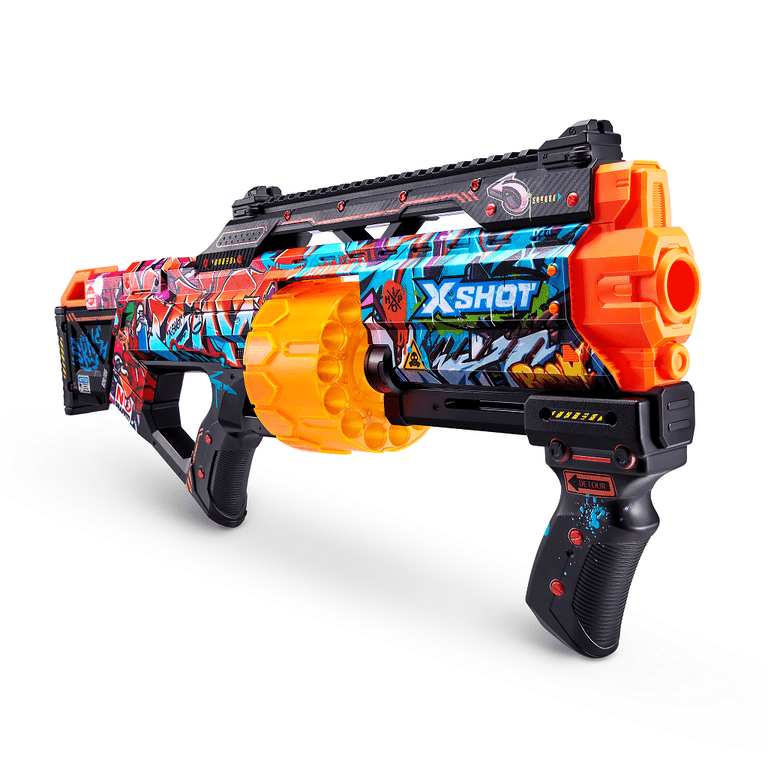 XSHOT Skins Last Stand Dart Blaster - Graffiti (16 Darts) by ZURU