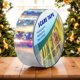 thumbnail image 3 of Cinta reflectante láser de doble cara para asustar a los pájaros 24 cm x 50m mantiene alejados a los pájaros (floral), 3 of 7