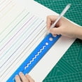 thumbnail image 4 of Kumdkd Flexible Ruler 12inch 30cm Bendable Shatterproof Soft Ruler, Dual Scale CM/INCH Plastic Ruler for Office, Safe Measuring Tool Gift Set, 4 of 9