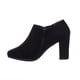 thumbnail image 3 of Botines Negros Tipo Gamuza Tacón Ancho Casual Formal negro 27 Incógnita 040D1L, 3 of 5