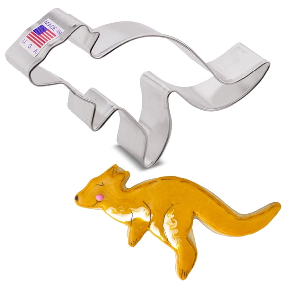 Ann Clark Kangaroo Cookie Cutter 4.5", Made in USA