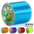 thumbnail image 2 of Línea de pesca de nailon Sougayilang, súper resistente, 500 m, línea de nailon, máxima resistencia, 7-38 lb, línea de pesca de fluorocarbono para agua salada/dulce, 2 of 5