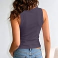 thumbnail image 5 of Pounoo Tank Tops for Women V-Neck Sleeveless Tops Everyday Errands Soft Stretchy Comfortable Relaxed Fit Daily Shirts Gift, 5 of 5