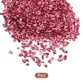 thumbnail image 2 of Unique Bargains Chips de Verre Épais Métalliques Irréguliers Rouges Pailletés, 20g, 2-4mm, 2 of 5
