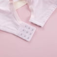 thumbnail image 4 of LYMAYTER ‌Teens Girls Adjustable Strap Bra 9-13 Wirefree Light Support Bra Comfort Thin Everyday Bra M-2XL, 4 of 8