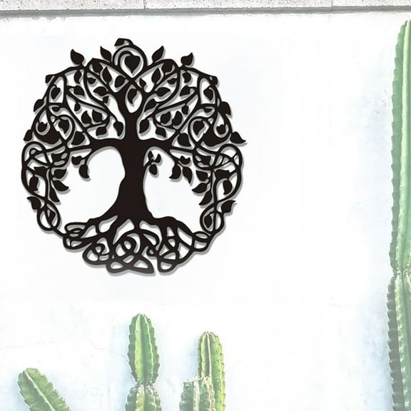 2 Optional Metal Decor Tree of Life Iron Artwork of Wall Home Improvement Decorative Wall Decor