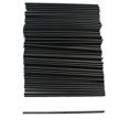 thumbnail image 3 of 100X Black Plastic Mini Cocktail Straws For Celebration Drinks Party Supplies, 3 of 4