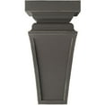 thumbnail image 3 of Ekena Millwork 4"W x 4 3/4"D x 8"H Small Nevio Wood Vintage Decor Corbel, Reclaimed Grey, 3 of 6