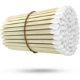 thumbnail image 7 of ZIKANI White Tip Matches 4" Match Refill and Striker 100 Long Matches Short Matches Wooden Matches Bulk Matches Decorative Matchsticks Safety Matches for Cloche Jar Box Fireplace (White), 7 of 7