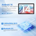 thumbnail image 4 of Digiland 10.1 Inch Octa-Core Processor Tablets for adult ,10GB RAM 64GB ROM 1TB Expand,6000mAh Battery,Wi-Fi,BT 5.0,Dual Camera,GMS,Gray, 4 of 9