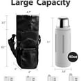 thumbnail image 2 of Water Bottle Holder with Strap for 20oz 24oz 32oz 40oz Insulated Bottles, Adjustable Water Bottle Carrier Sling Bag, Portable Hydration Pouch for Hiking, Gym, Travel, Outdoor,c, 2 of 2