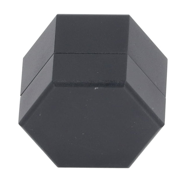 Billiard Chalk Holder, Portable Hexagonal Pool Cue Chalk Box with Aluminum Alloy Material, Lightweight and Durable, Easy to Use for Billiards Essential Accessories