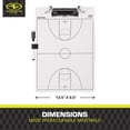 thumbnail image 7 of Athletic Works Multi Coaching Clip Board, 12.5" x 8.5", 7 of 7