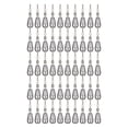 thumbnail image 1 of 50 Uds plomo de pesca aparejos de pesca giratorios de 360 ​​grados para agua dulce salada, 1 of 9