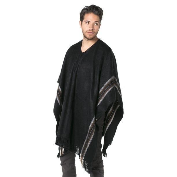 Gamboa Poncho Men Pancho Men Mens Poncho Mexican Ponchos for Men Poncho ...