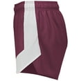 thumbnail image 4 of Holloway Sportswear M Womens Olympus Shorts Maroon/White 229389, 4 of 5