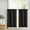 Black, variant on Curtainking Blackout Kitchen Curtains 34x36 inch 2 Panels Soft Tier Curtains Rod Pocket Short Window Curtains for Bathroom Light Grey