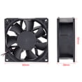 thumbnail image 2 of Ventilador de enfriamiento DC sin escobillas #0360 Autorizado SNOWFAN 92mm x 92mm x 38mm 48V, 2 of 3
