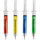 thumbnail image 2 of Bolígrafos de jeringa Zhivalor paquete a granel de 24 bolígrafo retráctil divertido multicolor, 2 of 6