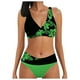 thumbnail image 2 of Bikini Mujer Traje de Baño Traje de Baño de Dos Piezas Con Estampado Sexy Para Mujer, Tankini Dividido, 2 of 6