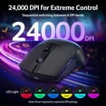 thumbnail image 3 of Mouse Gamer Inalámbrico Acer 24000 DPI 8 Botones RGB, 3 of 9