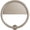 Silver, variant on National Hardware - V1915 Cooper Door Knocker - Matte Black