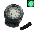 thumbnail image 4 of Underwater Navigation Compass, Clear Scale, 50m Dive Depth, Fluorescent Dial for Camping Diving, Elastic Cord, Black, 4 of 7