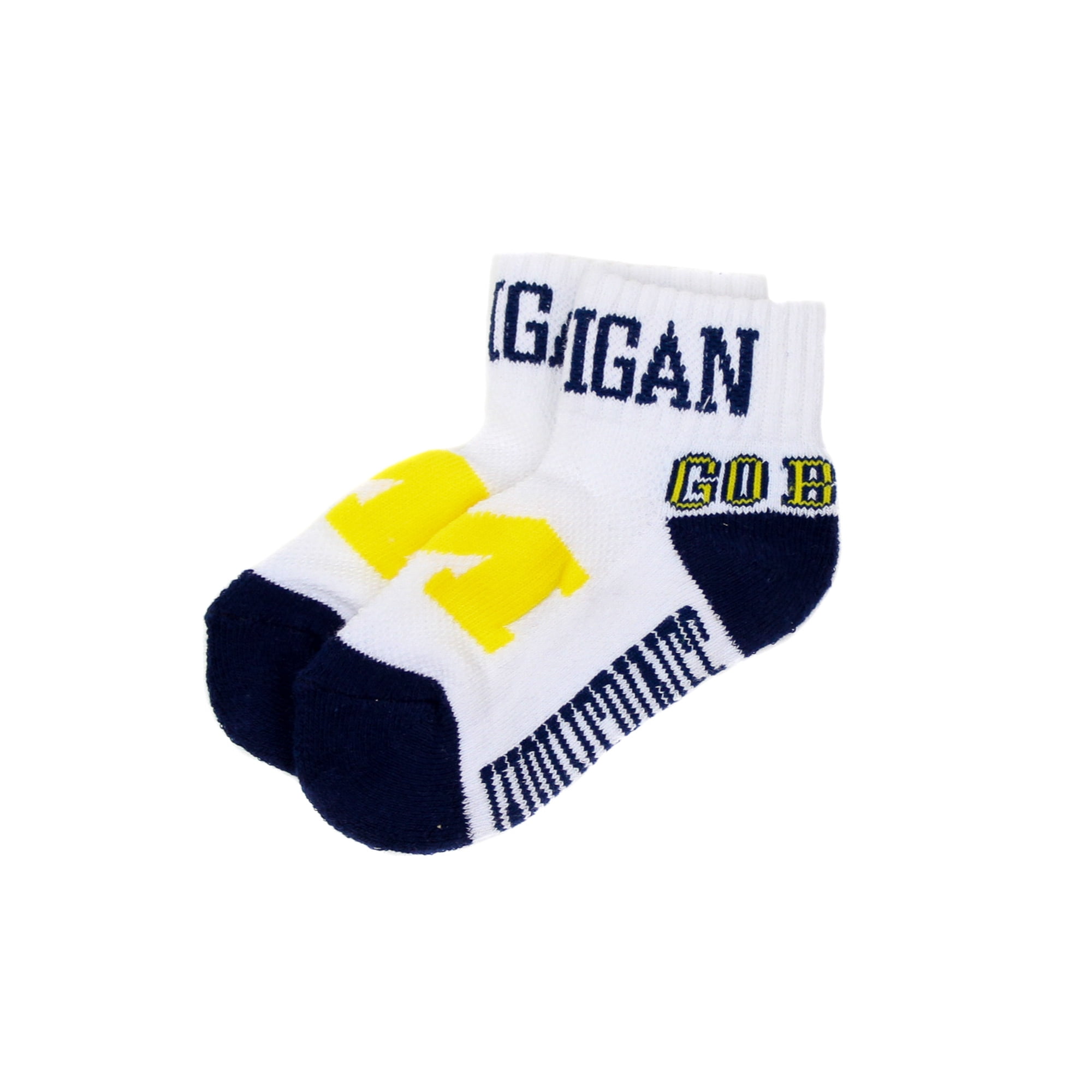Michigan Wolverines Child Quarter Sock