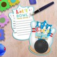 thumbnail image 5 of 30 Bowling Birthday Party Invitations with Envelopes-Double Sided -Shaped Fill-in Invitations, 5 of 5