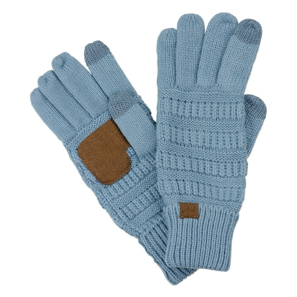 NYFASHION101 C.C Unisex Cable Knit Winter Warm AntiSlip Touchscreen