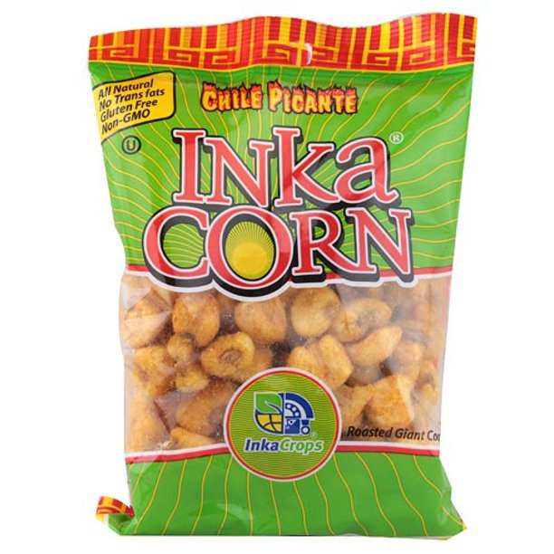 Inka Crops Inka Corn Roasted with Chile Picante, 4 Ounce