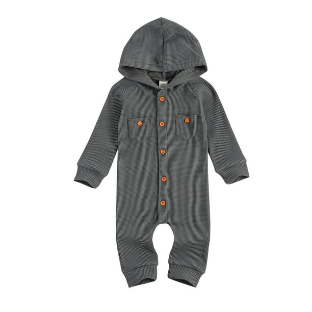 Baby Boys Girls Fall Winter Clothes Solid One Piece Rompe Long Sleeve Jumpsuit Hooded Bodysuit Outfit Walmart Com Walmart Com Baby Boys Girls Fall Winter Clothes Solid One Piece Rompe Long Sleeve Jumpsuit Hooded Bodysuit Outfit Walmart Com Walmart Com