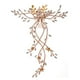 thumbnail image 2 of Pinza de cabellero perfecl Flor nupcial dorado Accesorios para El cabello, 2 of 8