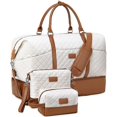 thumbnail image 1 of Bolsa de fin de semana Stuery para mujer con neceser de 40 litros, 1 of 9