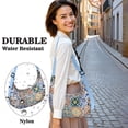 thumbnail image 5 of Crescent Bag for Women Men Trendy,Shoulder Bag with Adjustable Strap Bohemian Tribal, 5 of 5